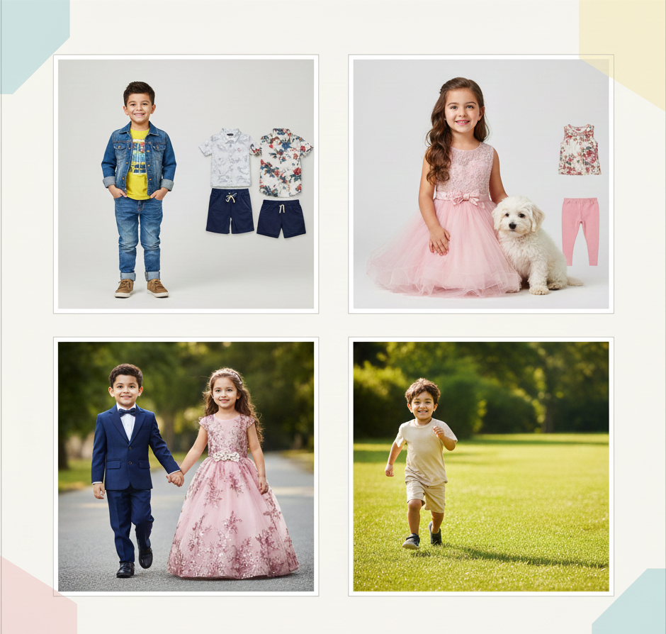 NH International: Discover All Kids Wear Categories