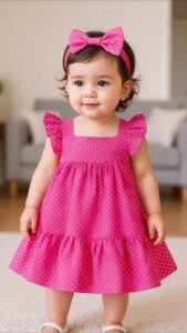 easy baby frock cutting#shorts #diy #babydress #trending #shortviral #babyfrock #sewing#viral #funny