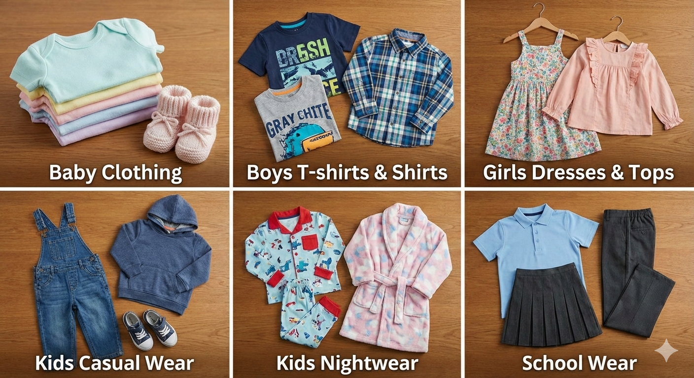 kids clothing collection wholesale manufacturer
